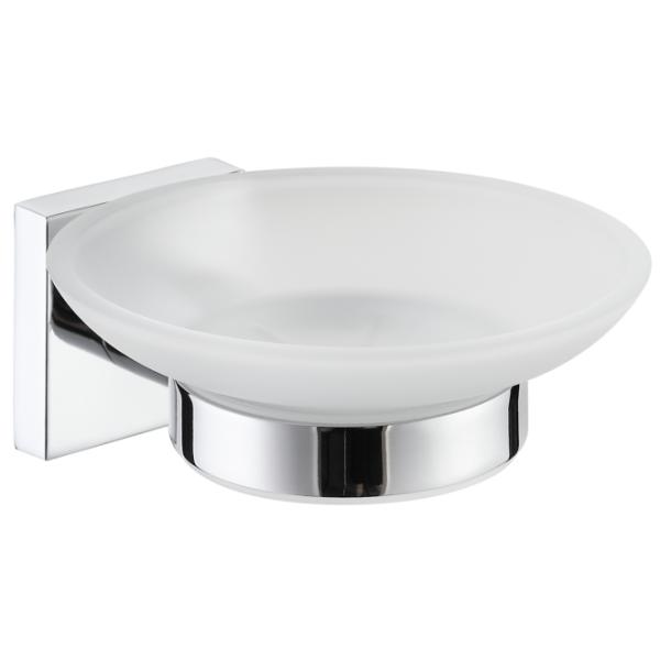 Modern Square 8 Piece Bathroom Hardware Accessories Set Matte Black Chrome