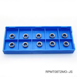 RPMT08T2MOE-JS CNC Carbide Safety Milling Inserts PVD CVD