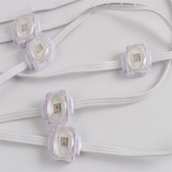 Permanent Outdoor Christmas Lighting RGBW Wifi Led Eaves Light with PC Shell Glue Design
