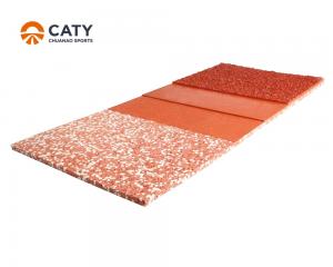 China Nontoxic EPS Sports Rubber Floor Track Surface Slip Resistant on sale