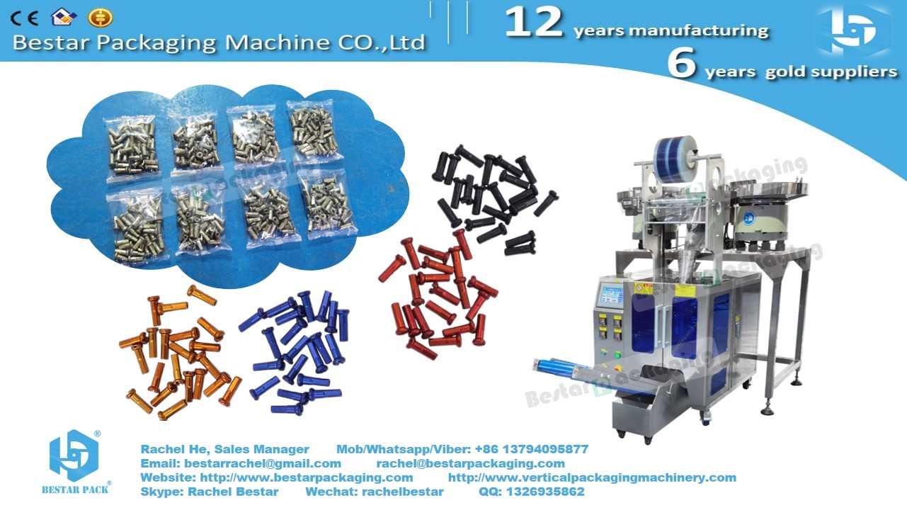 Sheep Eye Nails, Eye bolts nails, eyelet screws counting and packing machine