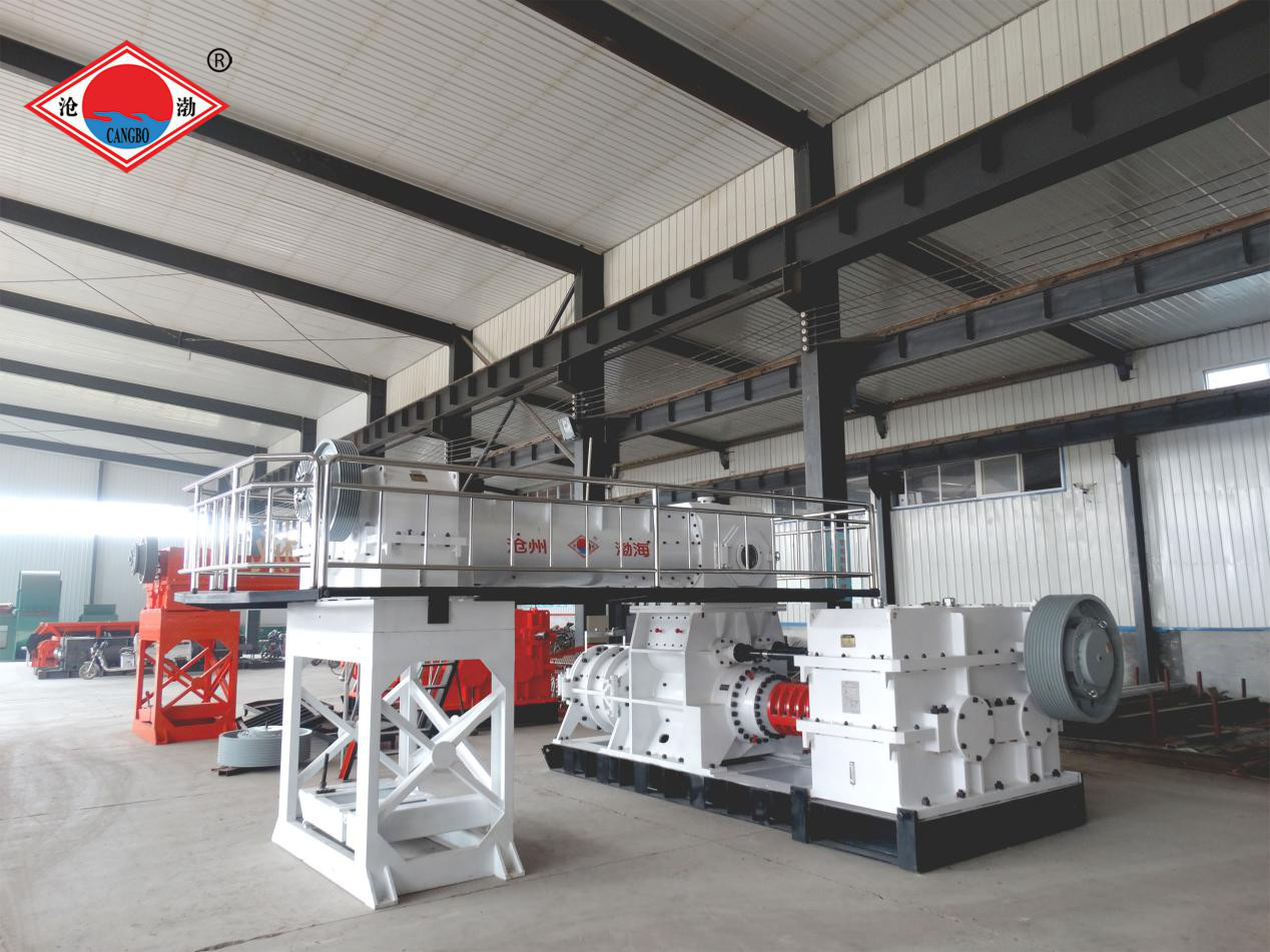 High Vacuum Dryer 700mm Auto Brick Making Machine With Stirrer