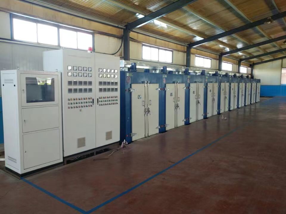 Curing Heat Oven For Resin Powder Coating Hot Air Circulation Automatic Intelligent Con