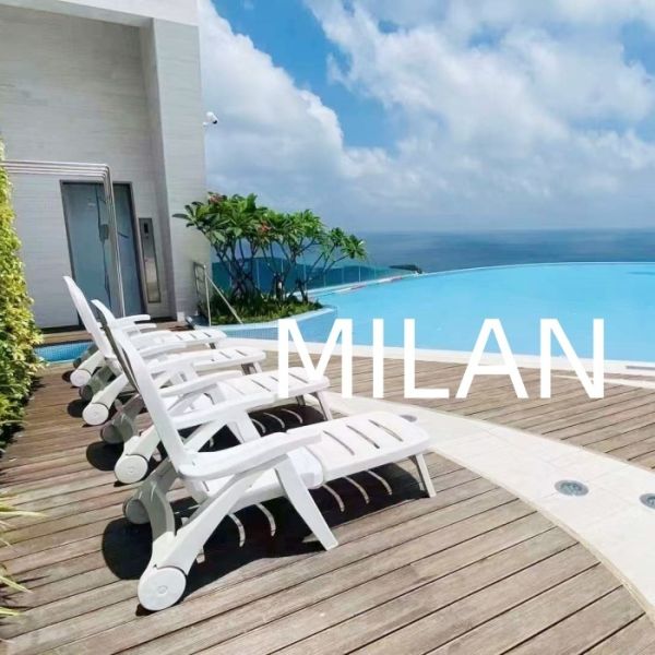 PP Sun Protection and UV Resistance Foldable Lounger Chair