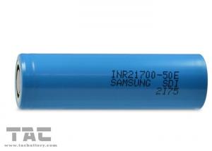 China Samsung Lithium Ion Cylindrical Battery Rechargeable Cell INR21700-50E For ESS  Electronic Tool on sale