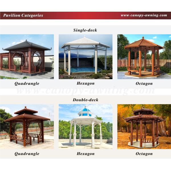 beautiful outdoor garden park backyard aluminum pavilion gazebo canopy awning shed shelter for sales