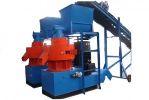 China Industrial High Density Fuel Low Moisture Wood Pellet Maker Machine 90KW 380V on sale