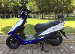 China Professional Street Legal Gas Scooters Low Emission Convenient Plastic Body Shell on sale