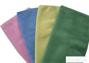 China Knitted Custom Microfiber Towels / Microfiber Bowling Towel Stain Resistant on sale