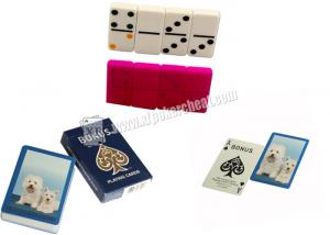 Quality Magic Bonus Dog Pattern Paper Marked Poker Cards For Poker Analyzer wholesale