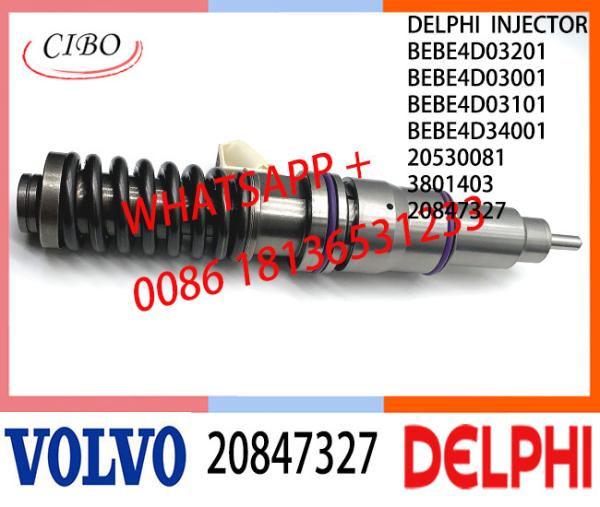 Fuel Diesel Injector 20847327 BEBE4D03201 BEBE4D03001 BEBE4D03101 BEBE4D34001