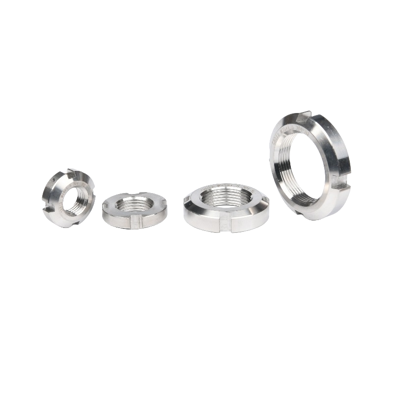 Automotive Industry Locknut Din 981 with Locking Function and Metric Measurement in Chrome Plated Finish