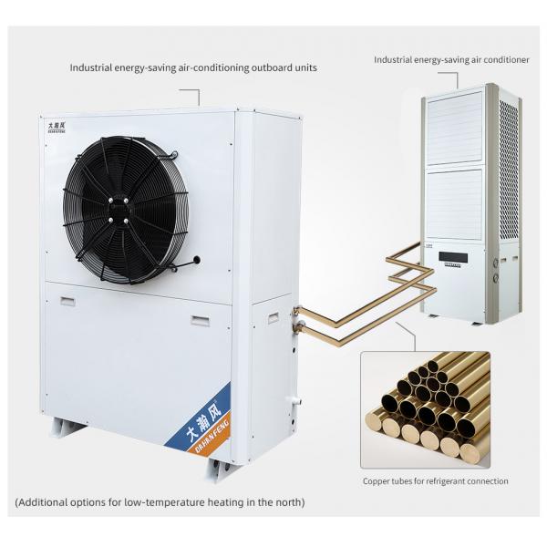 Low Carbon R22 Refrigerant Air Conditioner With Copper Tube