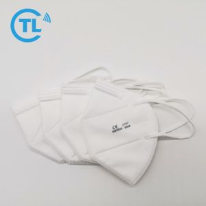 Stock CE EN149 FFP2 kn95 5 layer face mask disposable