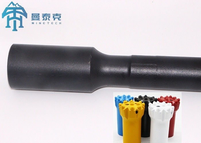 T38 Threaded Drill Rods For Mining Quarring Tunneling Drilling