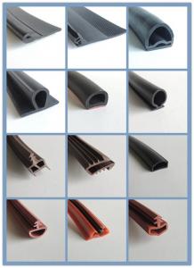 Quality Acid Resistant EPDM Rubber Extrusion For Water System , Custom Rubber Extrusions wholesale
