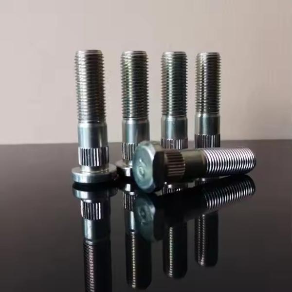 Heavy Duty Wheel Stud Bolt For Various Cars OEM 16.02mm Knurl 50mm Length