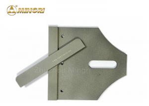 Quality Flat tungsten scraper For Conveyyor Belt , Tungsten Carbide Scraper wholesale