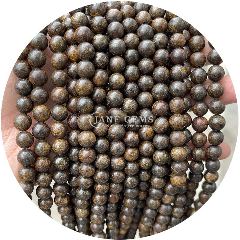 Wholesale Natural Gemstone Round Loose Beads 8mm Hematite Loose Beads Lava Stone Round Agate Beads Spacers for Jewelry M