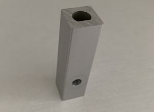 Quality Square Column With Oval Hole CNC Machining Components Source Material wholesale