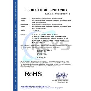 Northern Lights (Guangzhou) Digital Technology Co.,Ltd Certifications