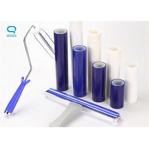 Quality Silicon Cleanroom Sticky Roller To Remove Dust With Plastic Handle wholesale