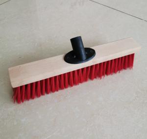 China Length 40cm Wooden Garden Hard Broom Parts Attachment Head on sale