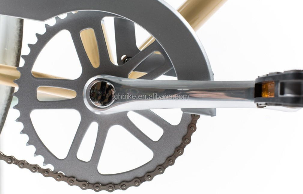 Hard Frame 1.8m Length CE Coaster Brake Single Speed Hybrid City Bike for Adult Men