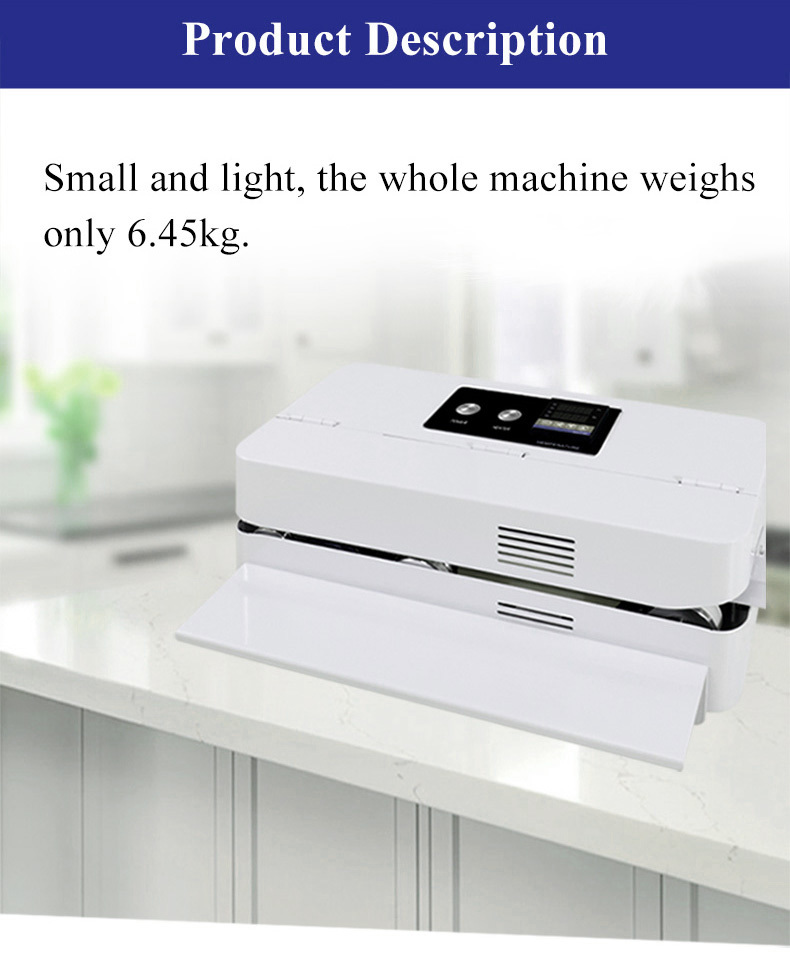 Continuous Band Plastic Coffee Bag Food Packaging Vacuum Bag Sealer