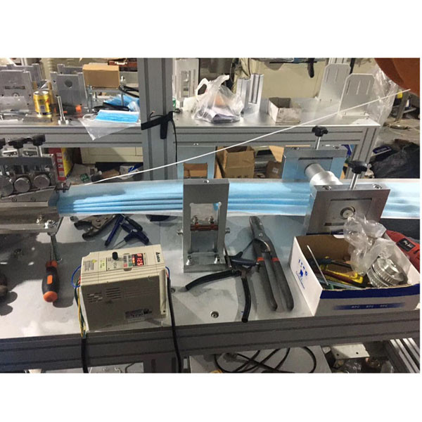 Fish Type Antiviral Face Mask Making Machine