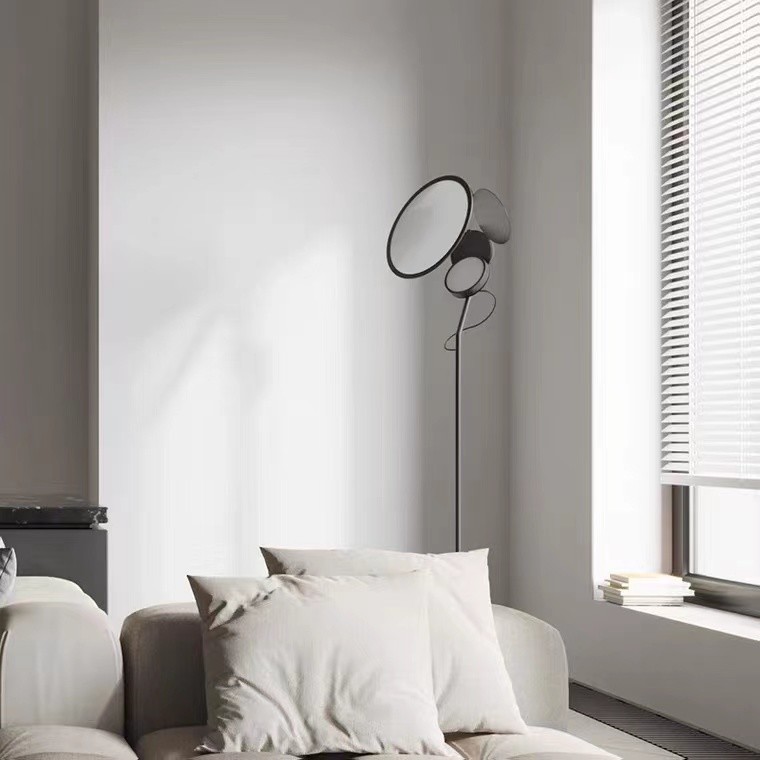 Fashionable Decorative Post Modern Light Design Nordic Corner Standing Floor Lamp For Living Room