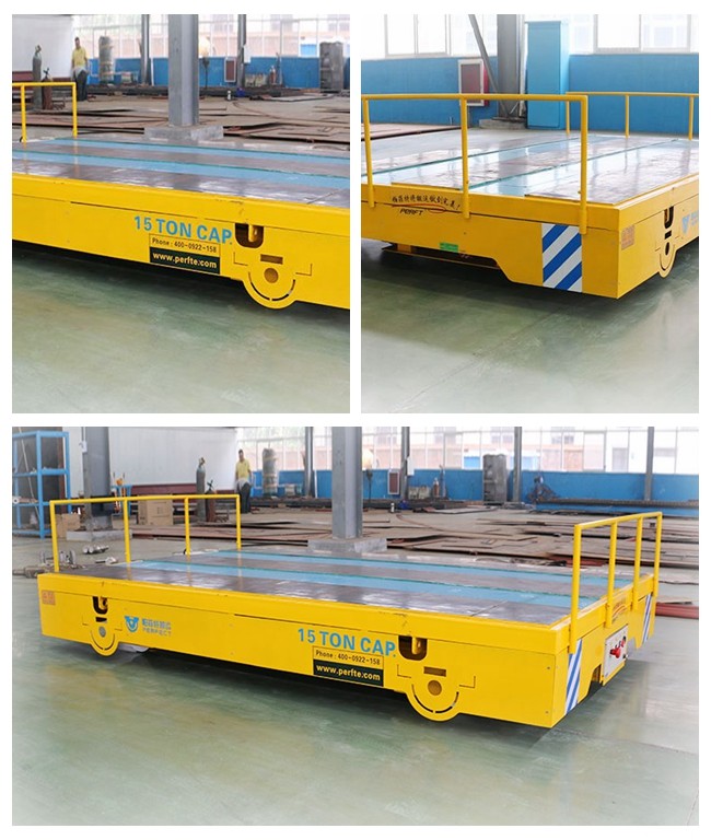 Low Voltage Rail Operated 80t Electric Transfer Trolley