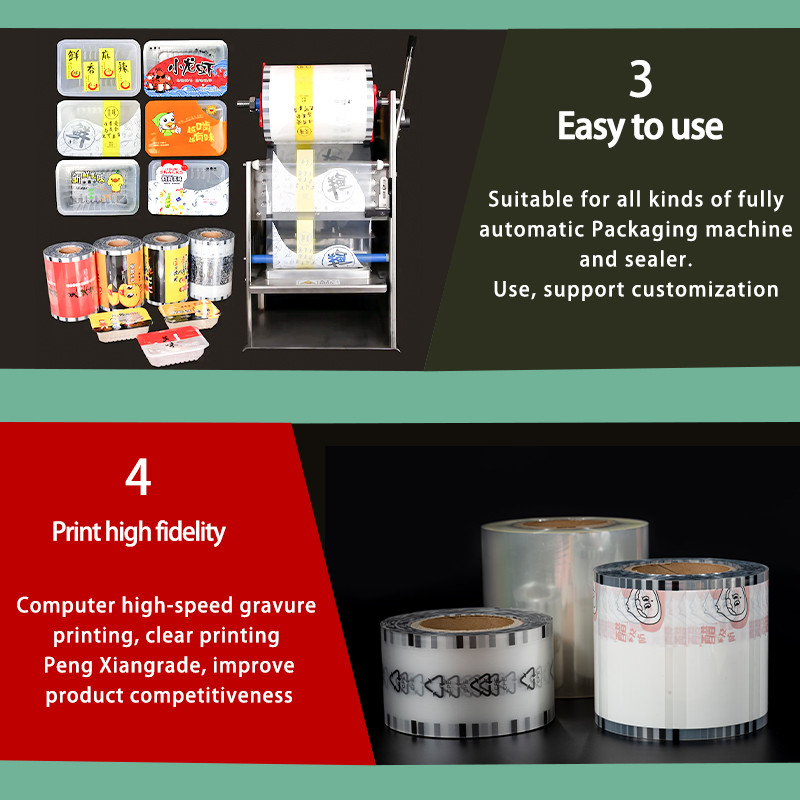 Customized Laminate Heat Sealing Films Laboratory For Secure Meal Containers