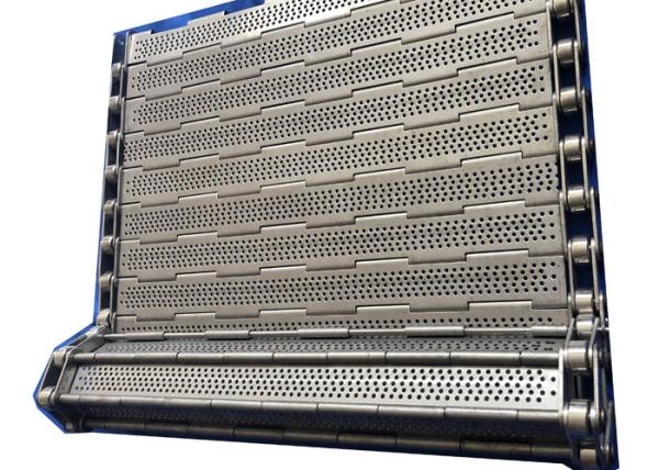 Cheap Customized SS 304 Chain Plate Wire Mesh Conveyor Belt For Machinery for sale