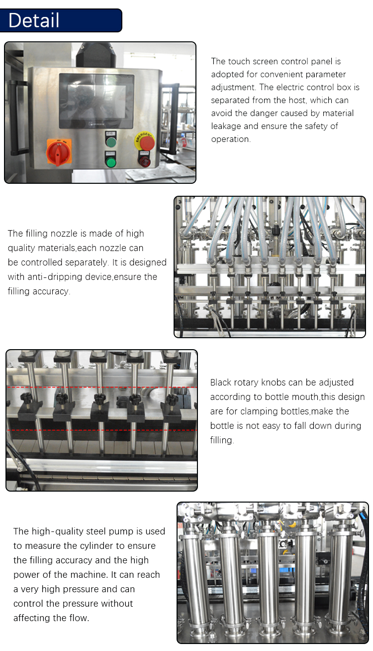 Speed Bottle Water Filling Machine for Automatic Water Bottling and Capping Machine