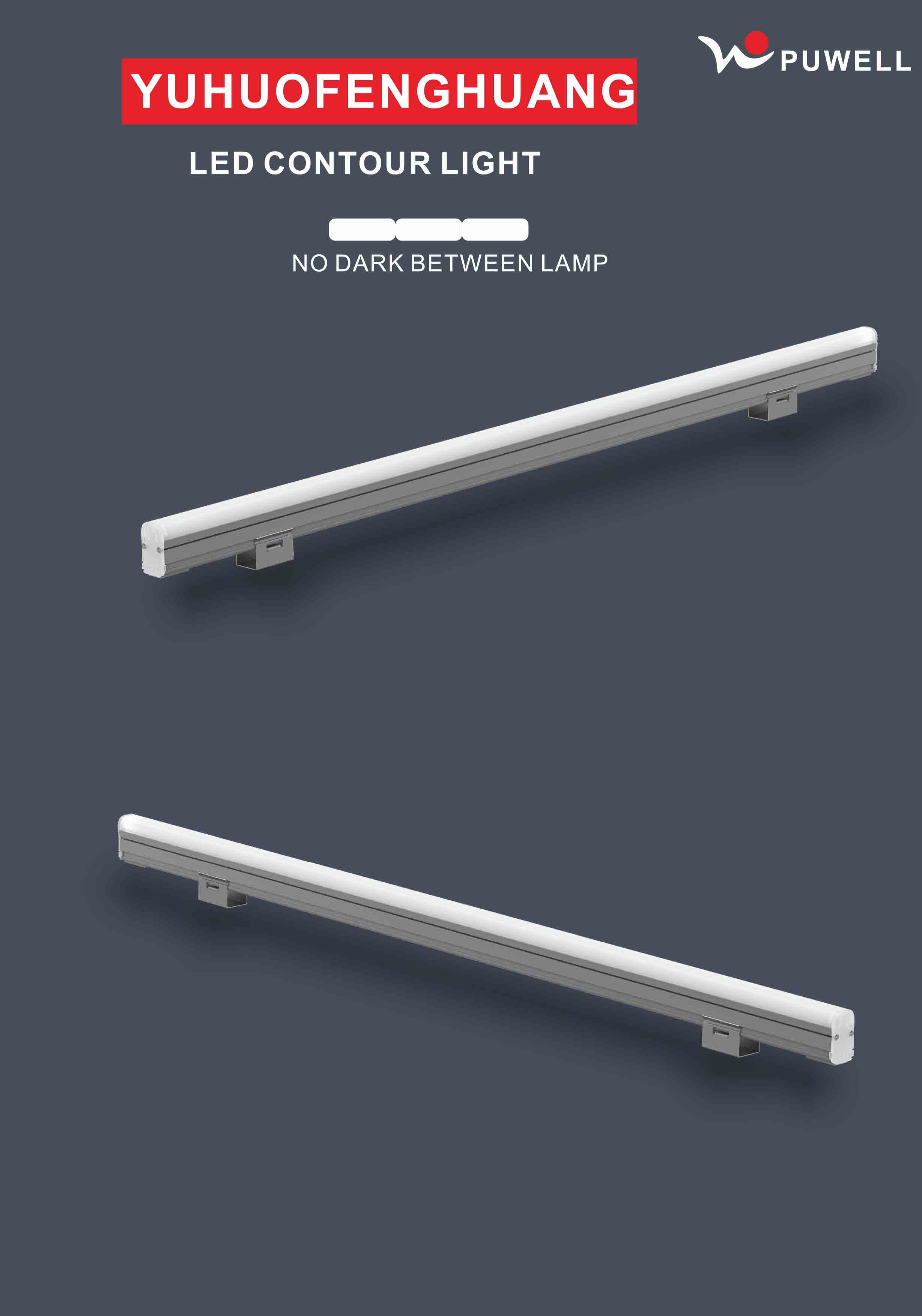 OSRAM 2835 RGB 6500K linear hanging lights