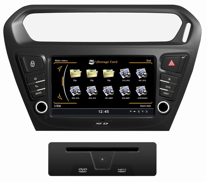 Ouchuangbo Auto DVD Radio GPS players for Peugeot 301 Elisee 2013 S100 Platform 3G Wifi GPS Navigation OCB-294