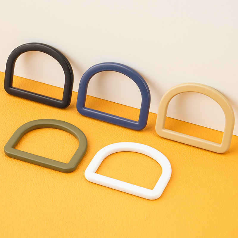 1 Inch D Shape Buckle Metal Ring 25mm D Ring for Handbag Nickel-free and User-Friendly