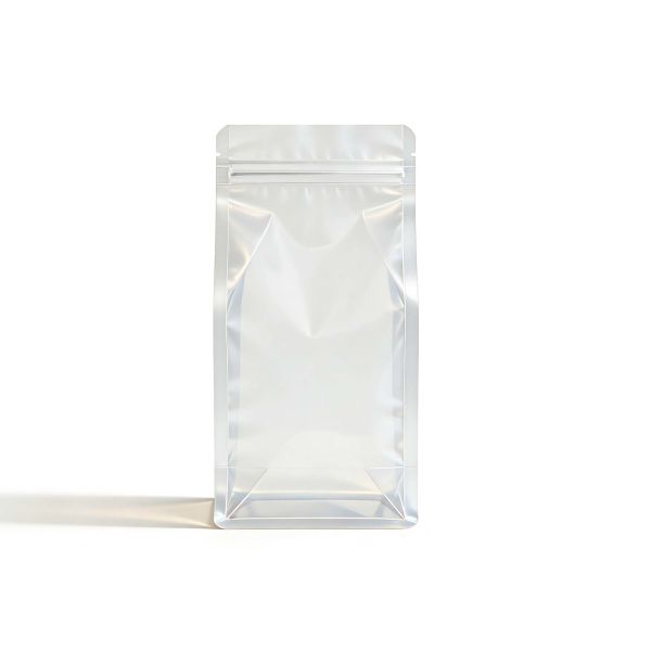 Customizable Clear transparent square bottom Bag For Food Packaging