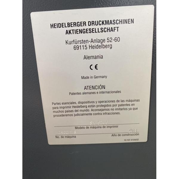 Used Heidelberg SX52-5 5-Color Offset Printing Press 15000 Sheets/hour