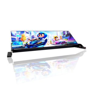 Transparent Asynchronous Car LED Advertising Screen For Back Window