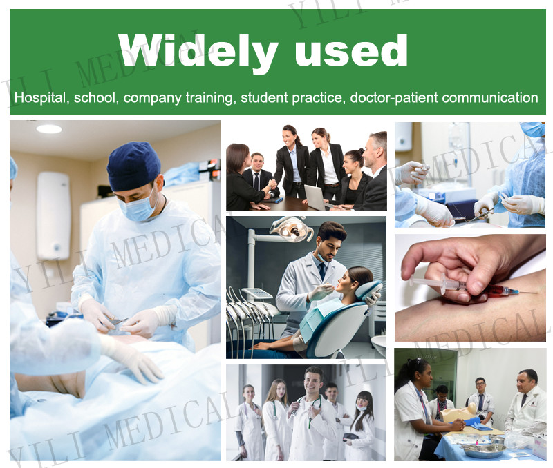 DIY Creative Suture Practice Kit Silicone Simulation Skin Wound Suture Training Pad