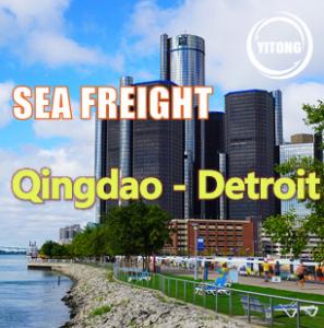 China DDU DDP International Sea Cargo Services From Qingdao To Detroit US on sale