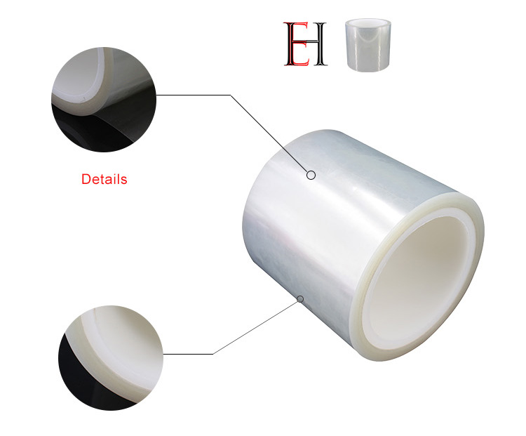 Heat Resistant Plastic Stretch PET Protective Film For Protective Plastic Surfaces Covering