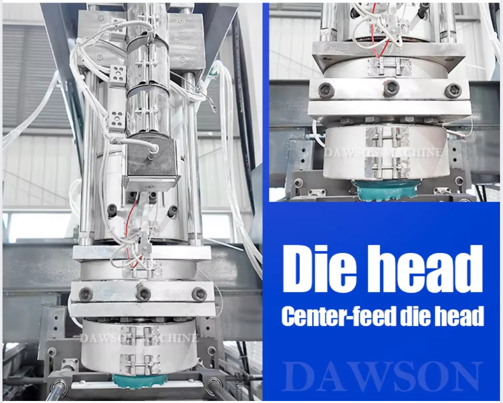 Full Automatic Double Die Head Plastic 5L 10L HDPE Jerrycan Extrusion Blow Molding Machine