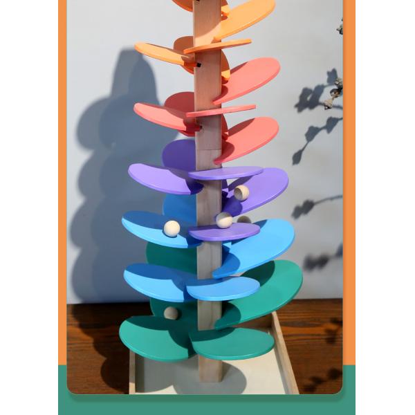 Rainbow Music Tree Early Learning Educational Toys Color Disassembly Ball Tree Game