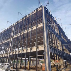 Prefab Heavy Structural Steel Fabrication , Light Steel Frame Construction