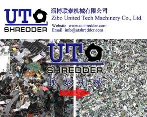 high performance waste PCB shredder,e waste shredder machine,PCB board crusher/ double shaft shredder/ E-waste crusher