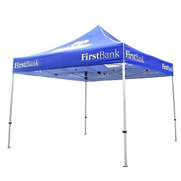 Cheap Folding Waterproof Trade Show Tents 3 * 3m / 10 * 10 Feet Size Steel Pole for sale