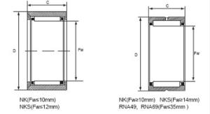 Quality Heavy Duty Needle Roller Bearings Without Inner Ring wholesale